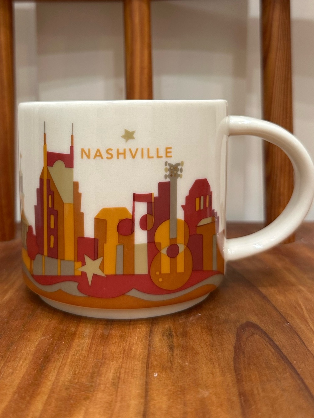 Starbucks Been There Series Nashville Coffee Mug Cup 14 oz